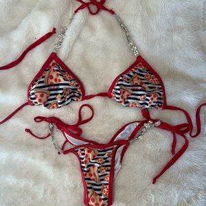 Angel completion bodybuilding bikini